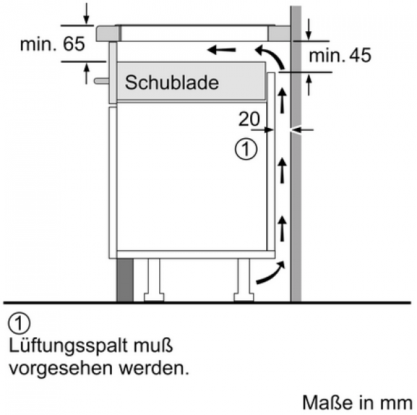 Neff T 45 SBE 1 L0 Kochfeld autark